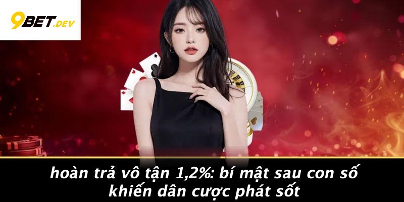 Hoàn Trả Vô Tận 1,2%: Bí Mật Sau Con Số Khiến Dân Cược Phát Sốt
